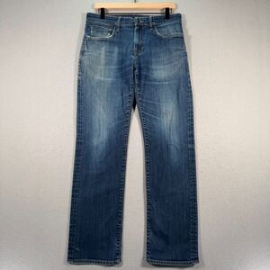 Max Jeans Blue Slim Straight Denim